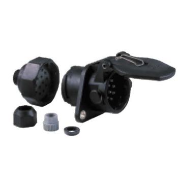 PISTIKUPESA 15KL. 24V KAABEL.7-12MM