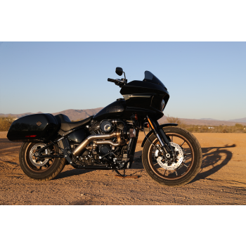 TURBO TORNADO M8 BLK/SS