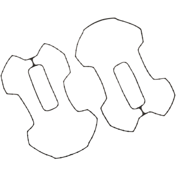 GASKETS LOWER R/BOX PR