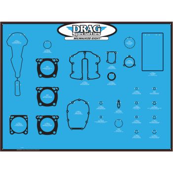 DISPLAY BRD GASKET 17+M8