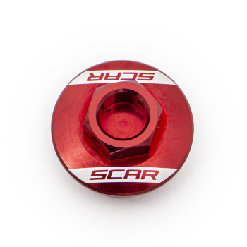OIL FILLER CAP GASGAS RED