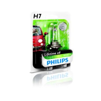 PHILIPS H7 LongLife EcoVision blister