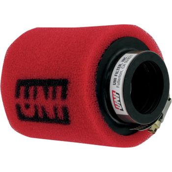 Õhufilter d. 38.1mm, pikkus 102mm, sirge UNI POD, kahe kihiline