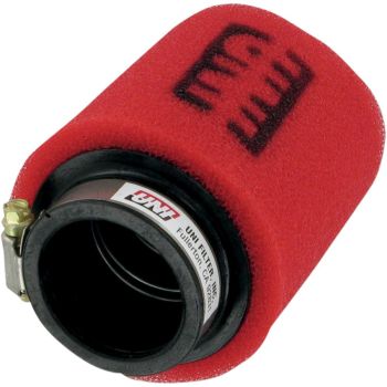 Õhufilter d. 44.5mm, pikkus 102mm, sirge UNI POD, kahe kihiline