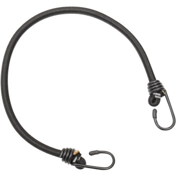 BUNGEE CORD BLK 24"2 HOOK