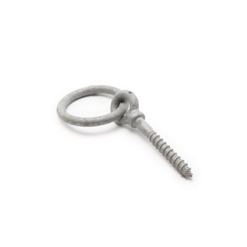 Ring Eye Bolt with wood thread 8x60mm