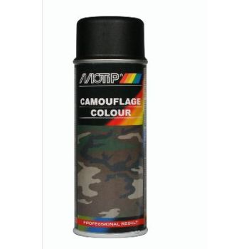 MOTIP MASKEERIMISVÄRV MUST MATT (RAL 9021) 400ML