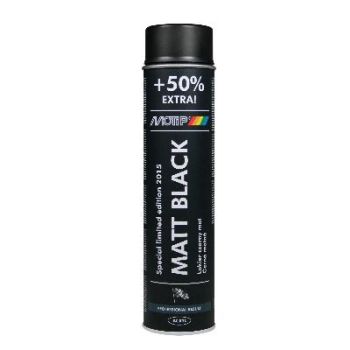 MOTIP MUST MATT AKRÜÜLVÄRV 600ML