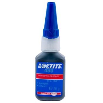 LOCTITE 480 - KIIRLIIM MUST PLAST/KUMM/METALL 20G