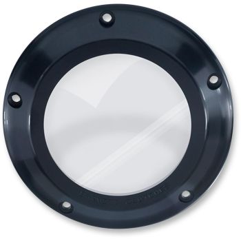 COVER DERBY CLEAR BLK