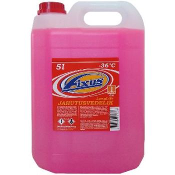 FIXUS JAHUTUSVEDELIK PUNANE -36°C 5L - KAMPAANIA!