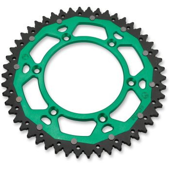 SPROCKET DUAL MSE KAW 51T GRN