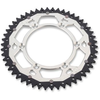 SPROCKET DUAL MSE KTM 48T SILV