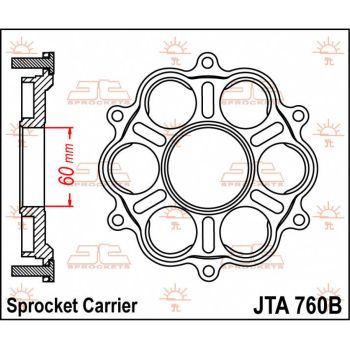 SPROCKET CARRIER DUC