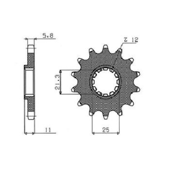 DRIVE SPROCKET 520 13T