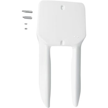 FRT #PLATE RM80 86-98 WHT