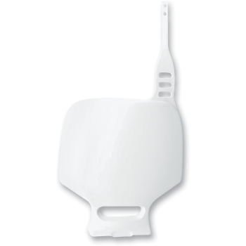 F# PLATE YZ80 93-00 WHITE