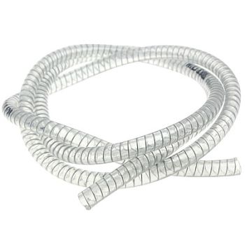 spiral supported coolant hose for ventilation, coolant tube 1m d=9mm