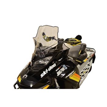 Powermadd Windshield Ski-Doo Gen4 Mid 20, Clear w/Black Fade