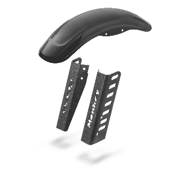 FRT FENDER STREET BLACK
