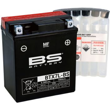 BS Battery  BTX7L-BS MF (cp) Maintenance Free