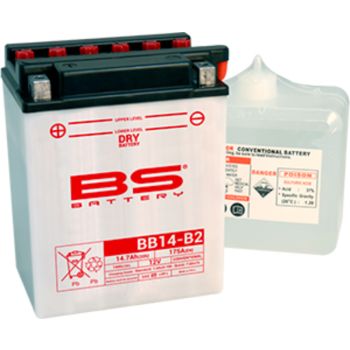 BS Battery  BB14-B2 (cp) Conventional, Dry charged