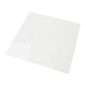 racing grill mesh 30cm x 30cm fine silver