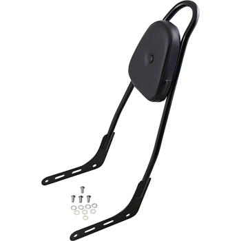 SISSY BAR SKULL W/PAD GB
