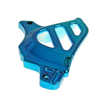 front sprocket cover blue for Minarelli AM, Generic, KSR-Moto, Keeway, Motobi, Ride, 1E40MA, 1E40MB
