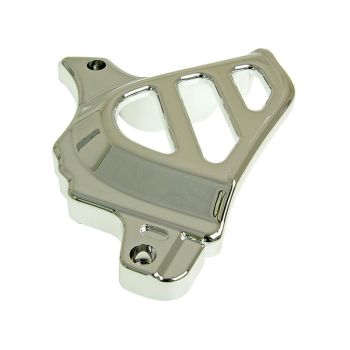 front sprocket cover chrome for Minarelli AM, Generic, KSR-Moto, Keeway, Motobi, Ride, 1E40MA, 1E40MB