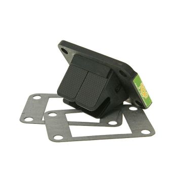 reed valve assy Top Performances V-Force 3 TPR Black for Minarelli AM, Generic, KSR-Moto, Keeway, Motobi, Ride, CPI, 1E40MA, 1E40MB