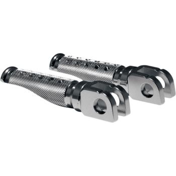 FOOTPEGS SLASH-CUT SILVER