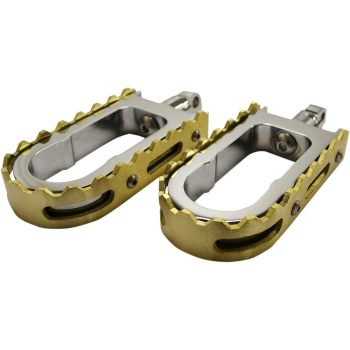 FOOTPEGS BMX CHR/BRASS