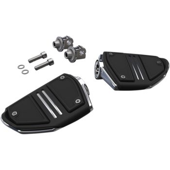 FOOTPEG T-RAIL W/MNT CHR