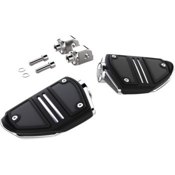 FOOTPEG T-RAIL MNT ST CHR