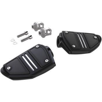 FOOTPEG T-RAIL W/MNT BLK