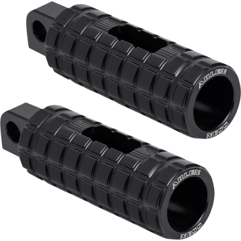 FOOTPEG MALE SPDLNR ST BL