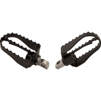 FOOT PEGS MX STYLE BLACK