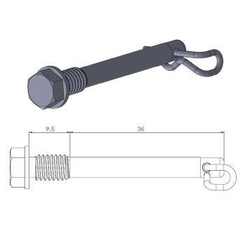 BRAKE CALIPER PIN