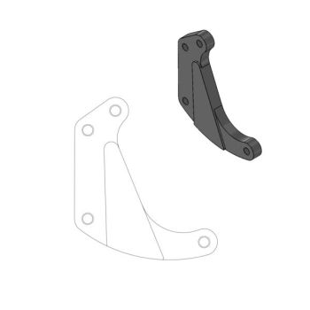 BRAKE CALIPER ADAPTOR SUP MOTO