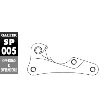 BRAKE CALIPER ADAPTOR