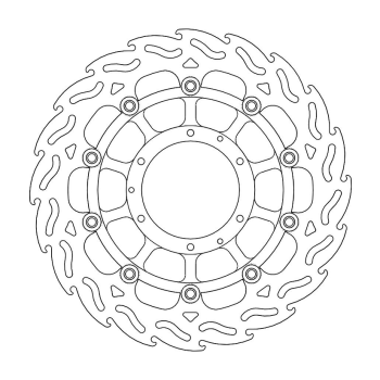 BRAKE DISC FLAME FRONT RIGHT