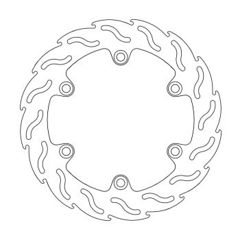 MM FLAME REAR DISC