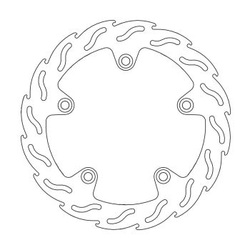 MM FLAME REAR DISC