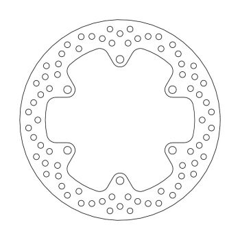 HALO REAR DISC YAMAHA R1/6