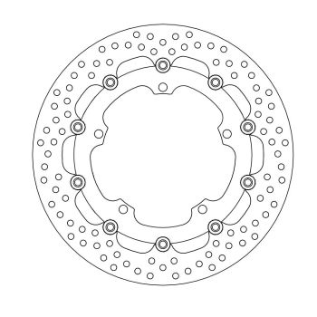 HALO FRONT DISC TRIUMPH