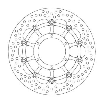 HALO FRONT DISC HONDA