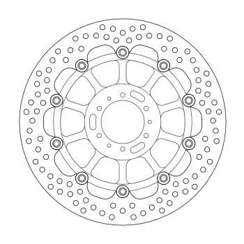 HALO FRONT DISC HONDA