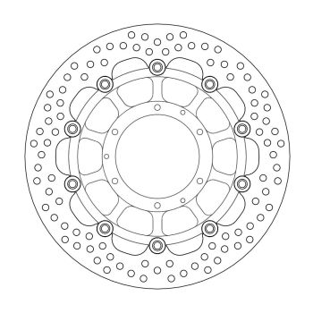 HALO FRONT DISC HONDA