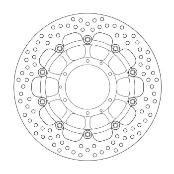 HALO FRONT DISC HONDA